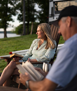 Elm Hill RV Resort lifestyle production shoot